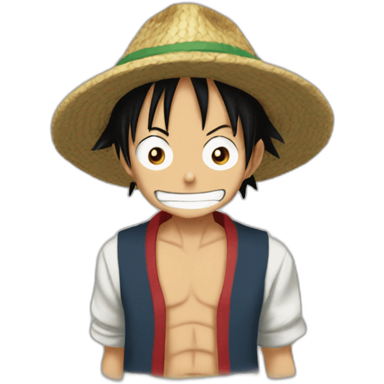 Mugiwara no Luffy emoji