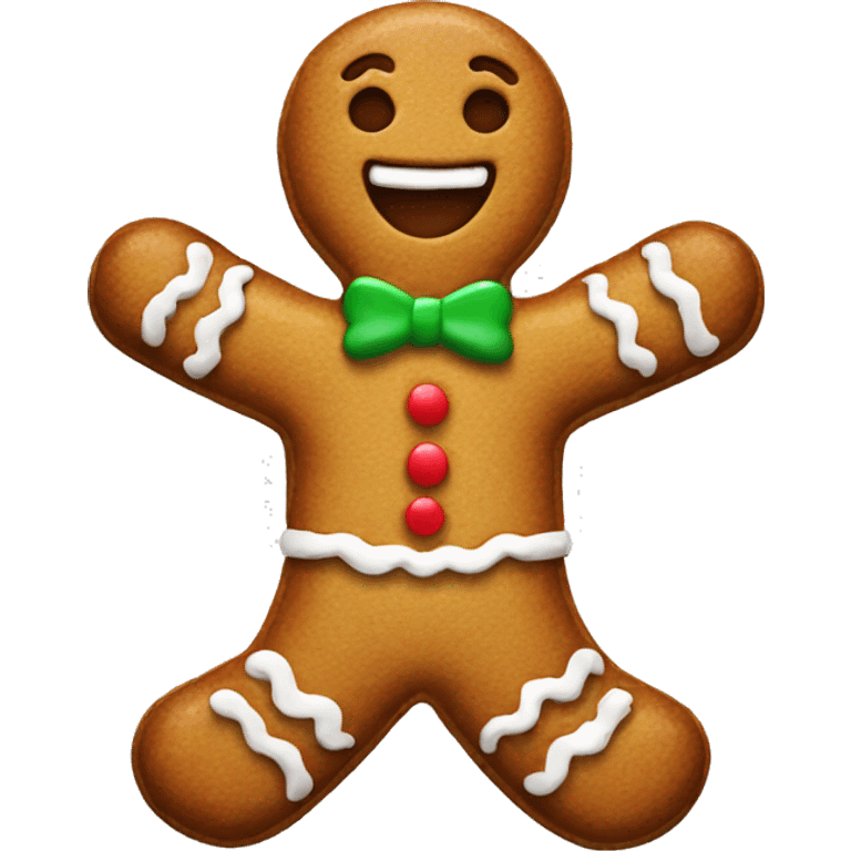 Gingerbread men emoji