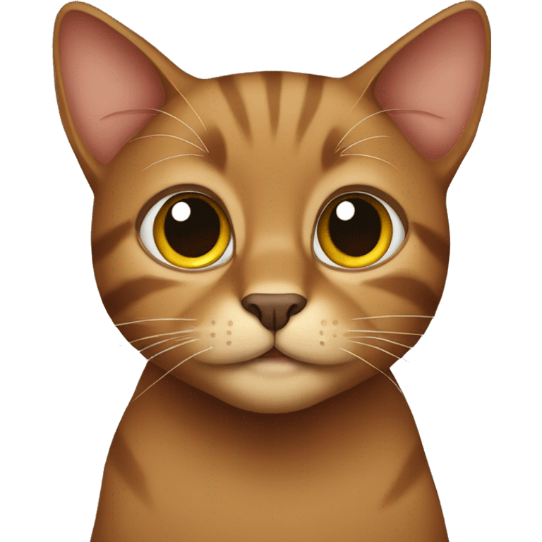 brown cat emoji