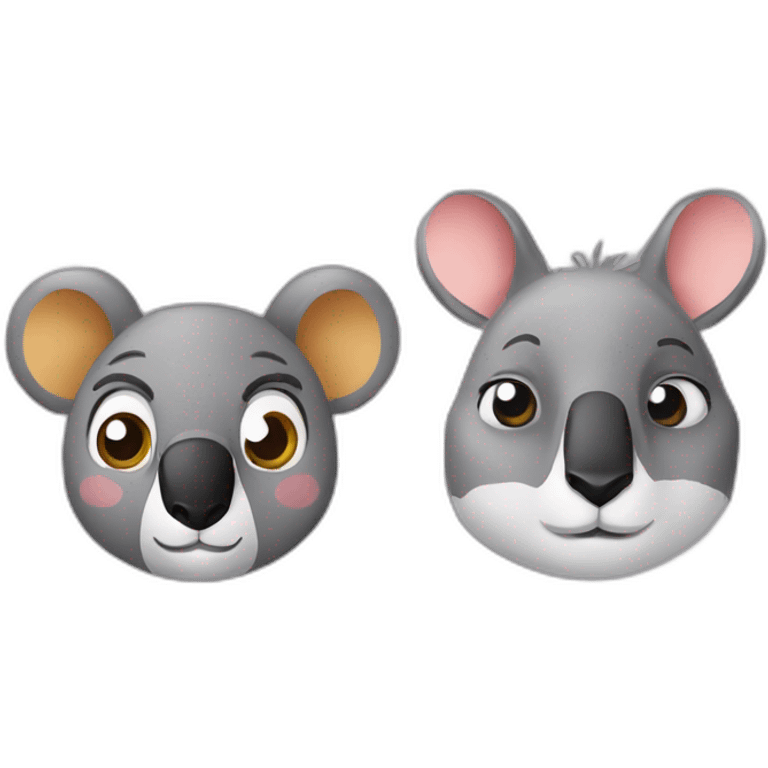 koala and a kangaroo emoji