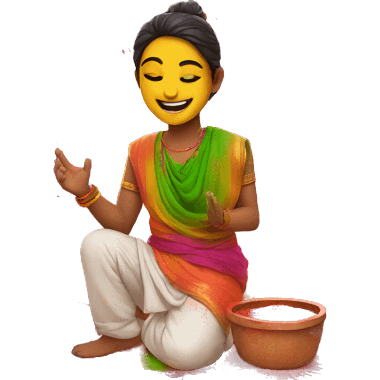 Happy Holi emoji