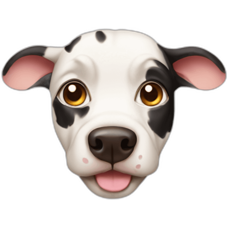 Dog cow emoji