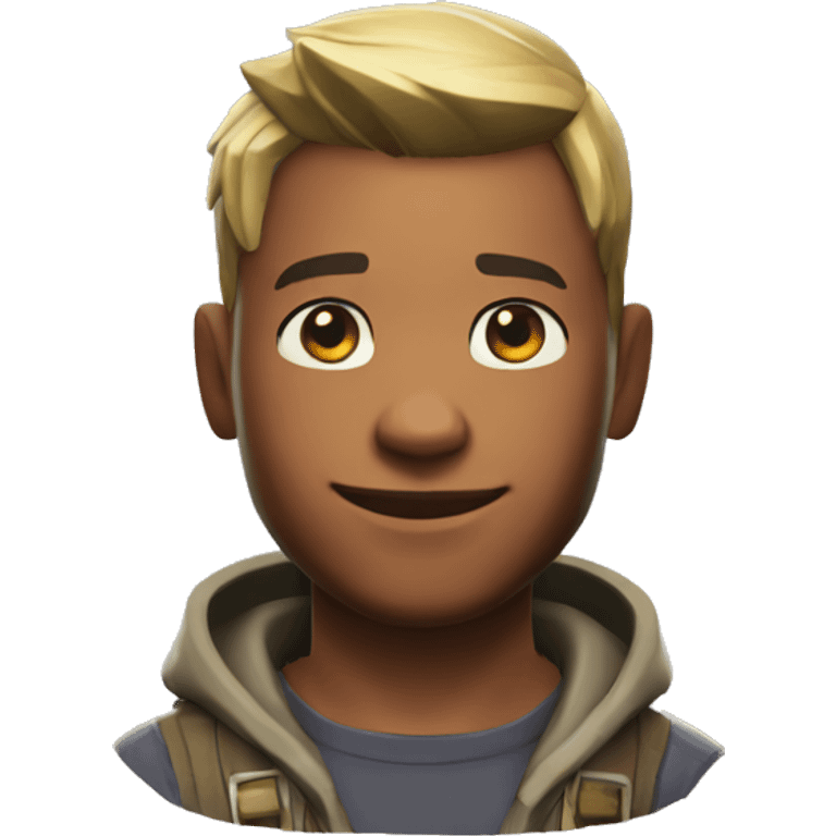 Fortnite default skin emoji