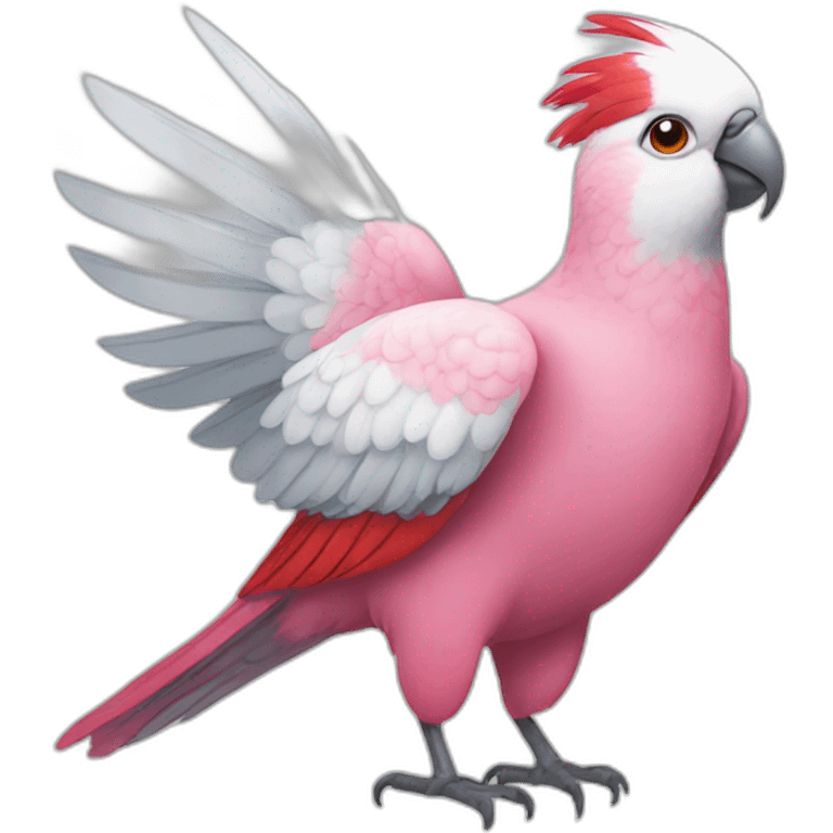 galah bird  emoji