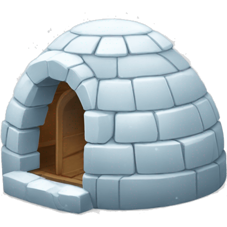 igloo + cool hacker emoji