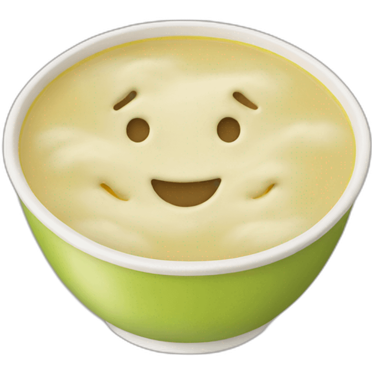 smiling soup emoji