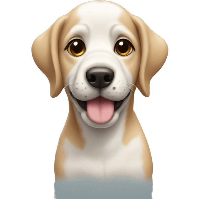 Cachorrinho natalino emoji