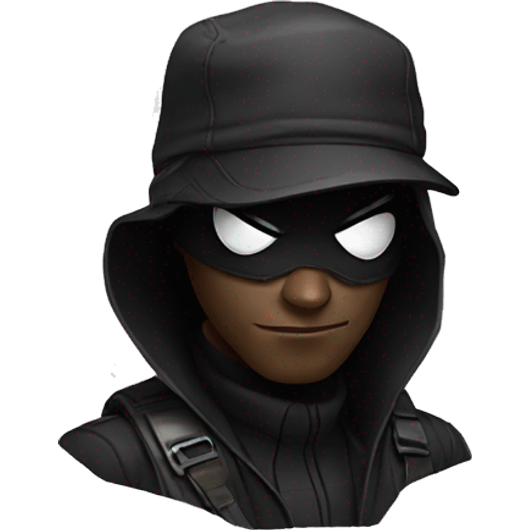 Spider man noir emoji