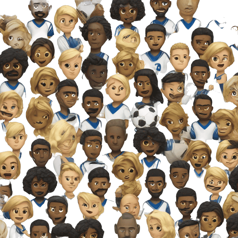 Football roster  emoji