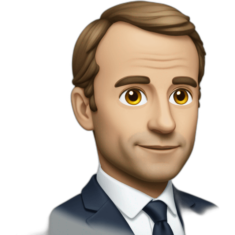 macron apple style emoji