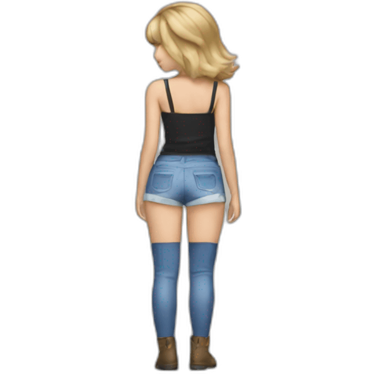 Taylor Swift back emoji