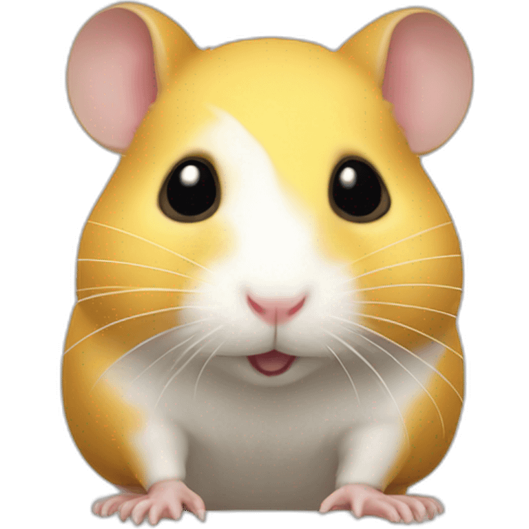 Hamster yellow jangalian emoji