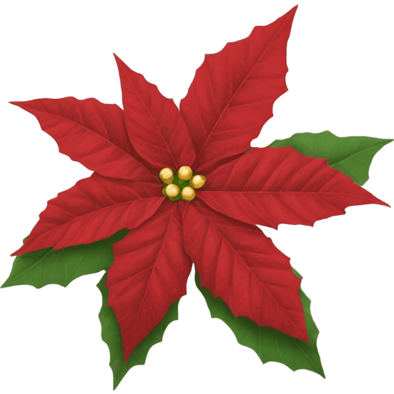 Poinsettia emoji