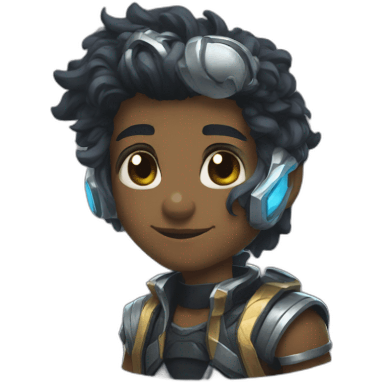 Senna from League of Legends emoji