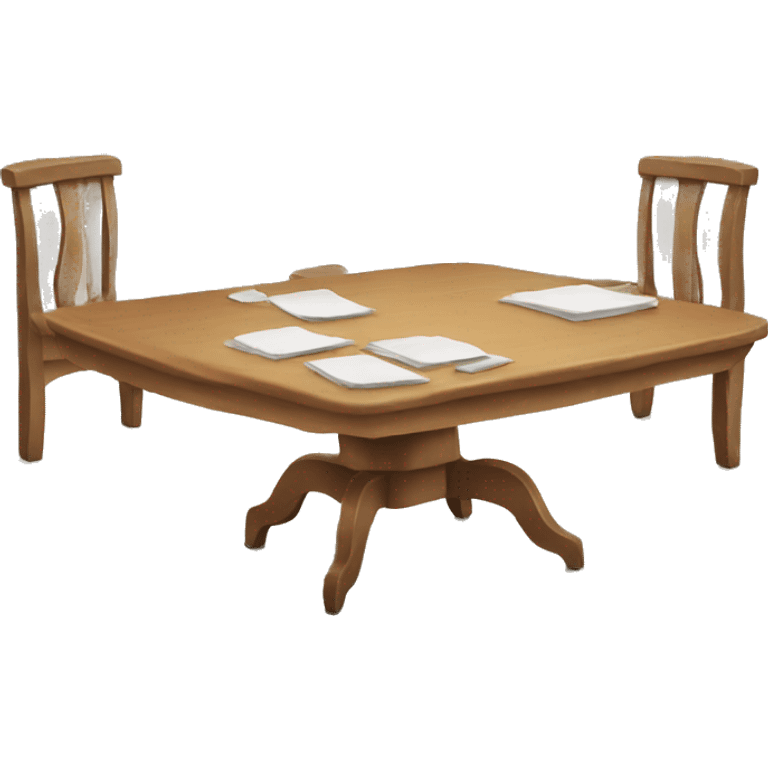 table emoji