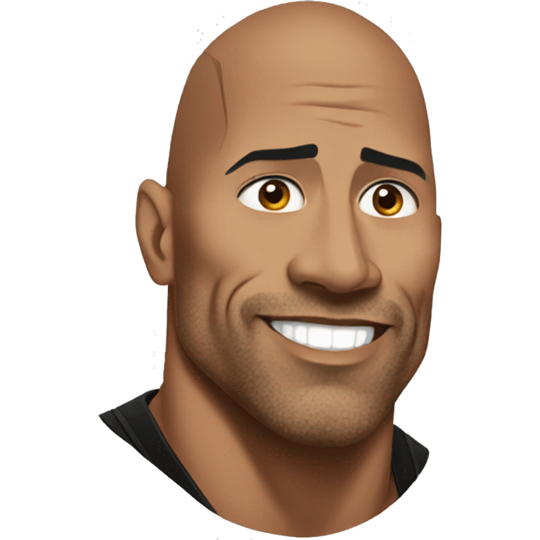 The Rock emoji