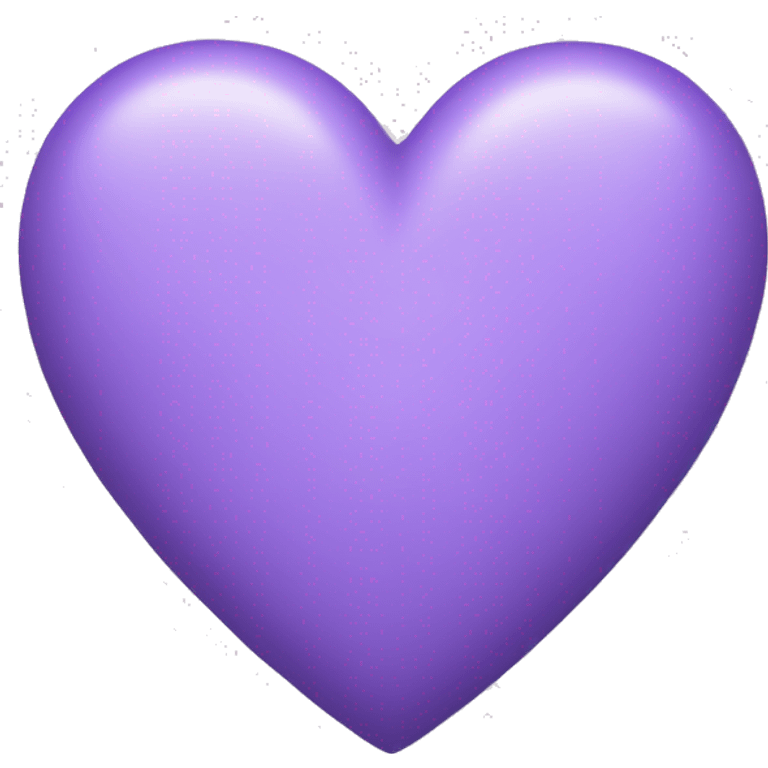 Lavender purple heart emoji