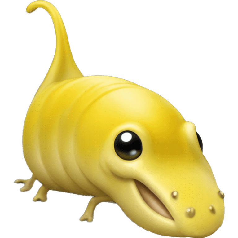 Banana slug emoji