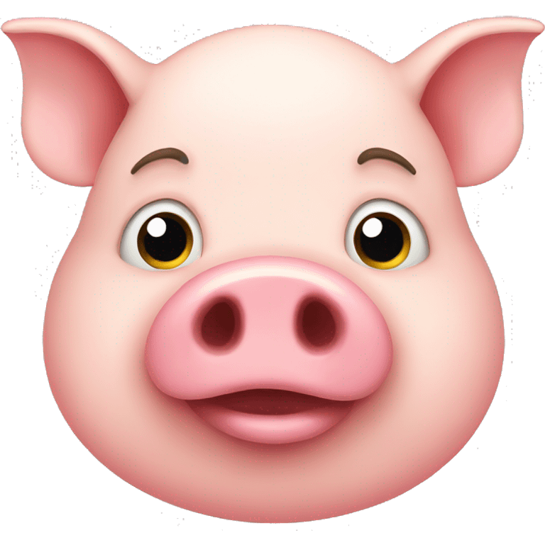 fat pig emoji