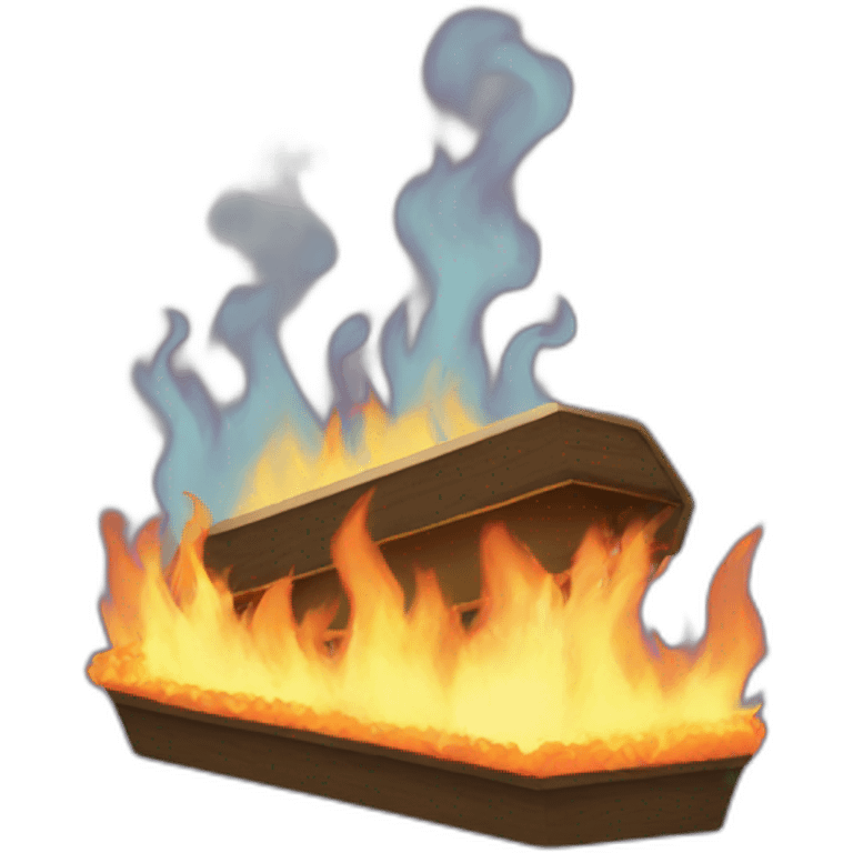 coffin fire emoji