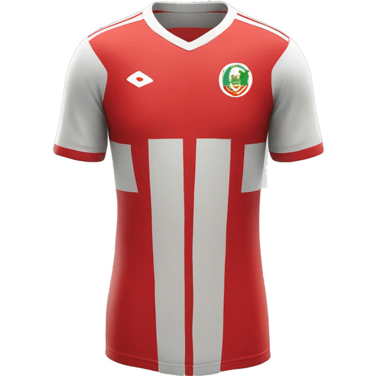 Peruvian national soccer team jersey emoji