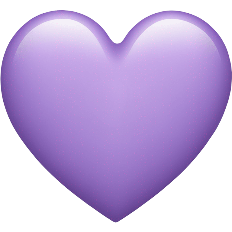 light purple heart  emoji