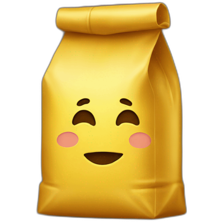 yellow coffee bag emoji