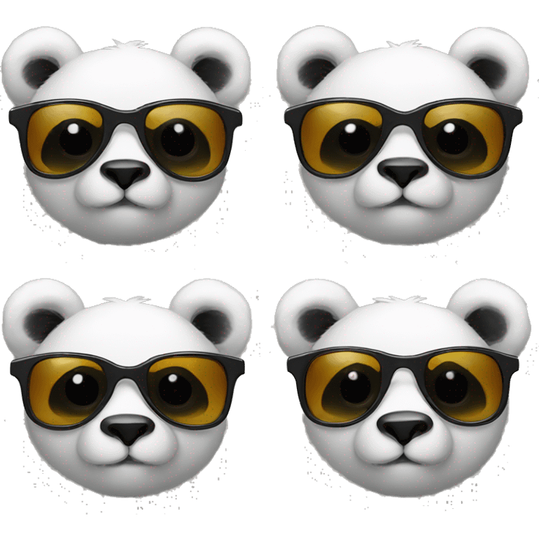 panda wea sunglases emoji