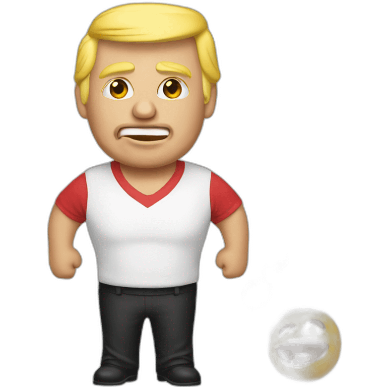 trump with winerz shirt emoji