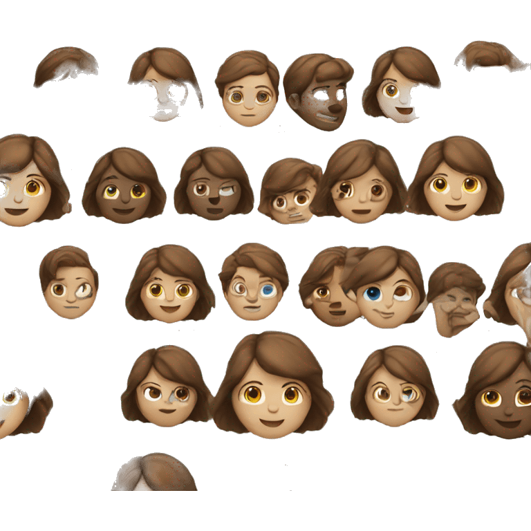 Brown haired electrician  emoji