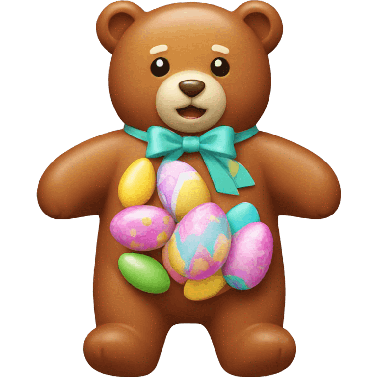 easter gummie bear emoji