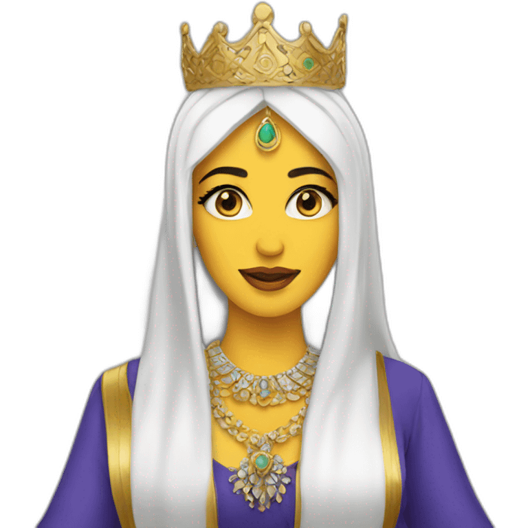 Queen of arab pop emoji