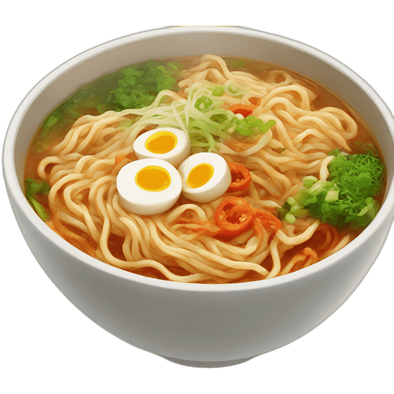 Korean hot noodle emoji