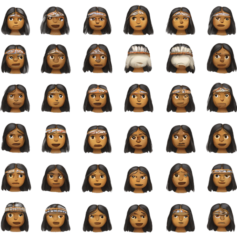 native americans emoji