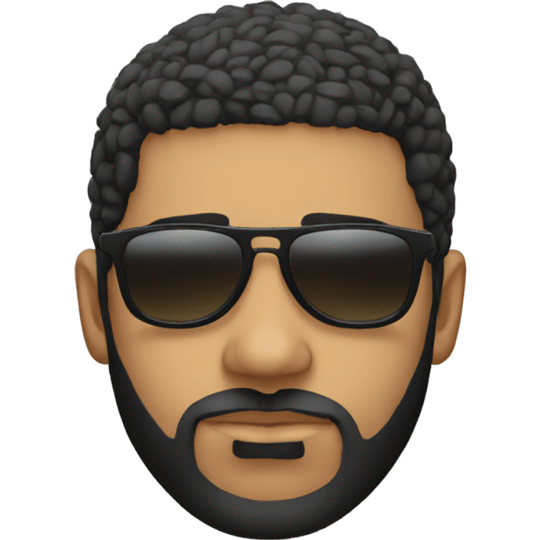 Drake wearing sunglasses in the summer emoji