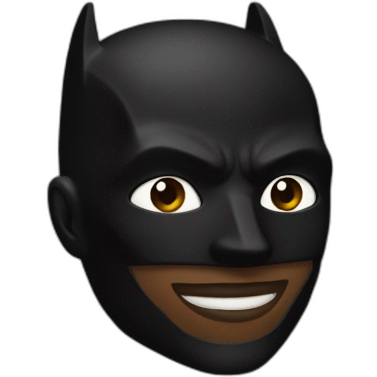 Black Batman emoji