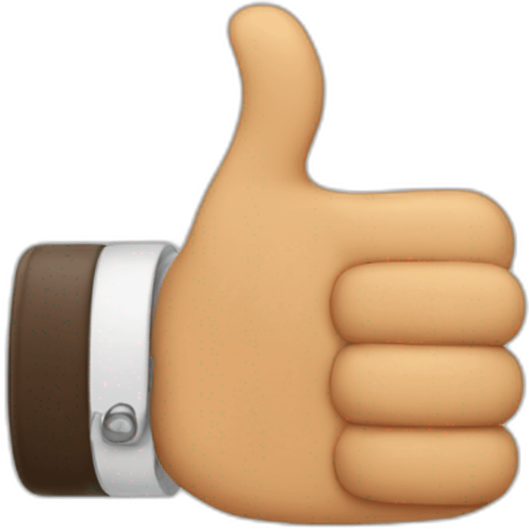 thumb up with rings emoji