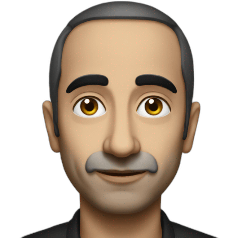 Zemmour en noir emoji