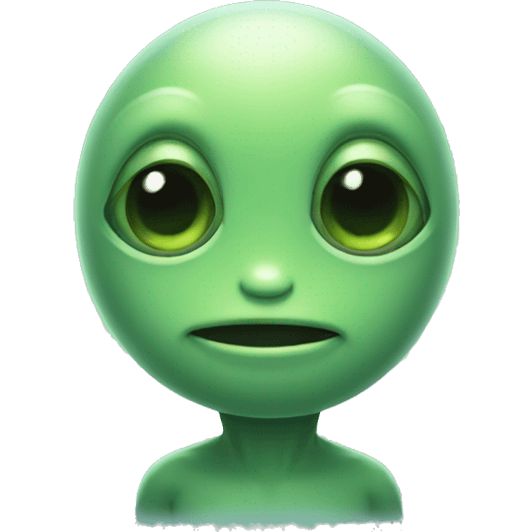 cute alien emoji