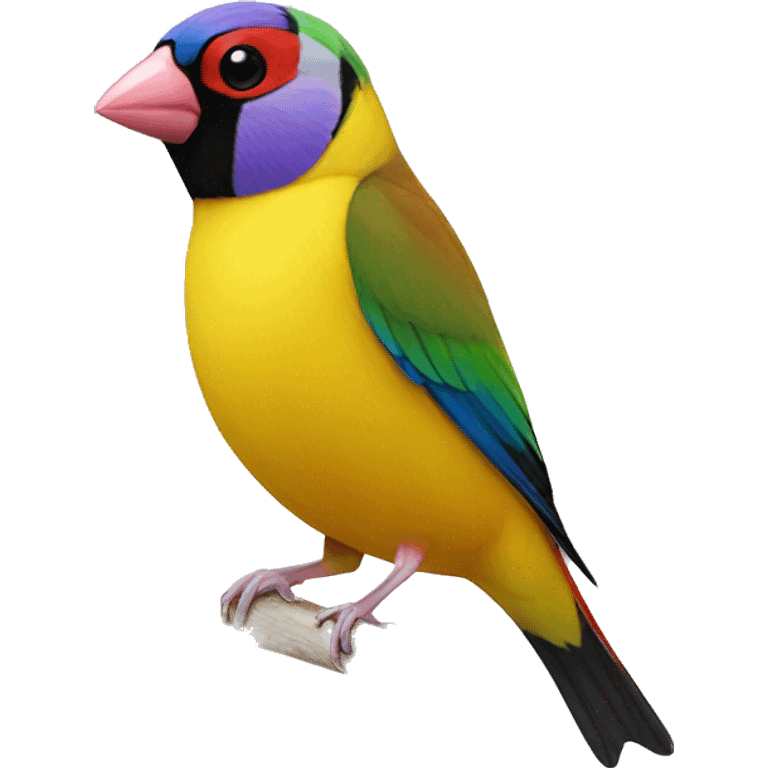 gouldian finch emoji