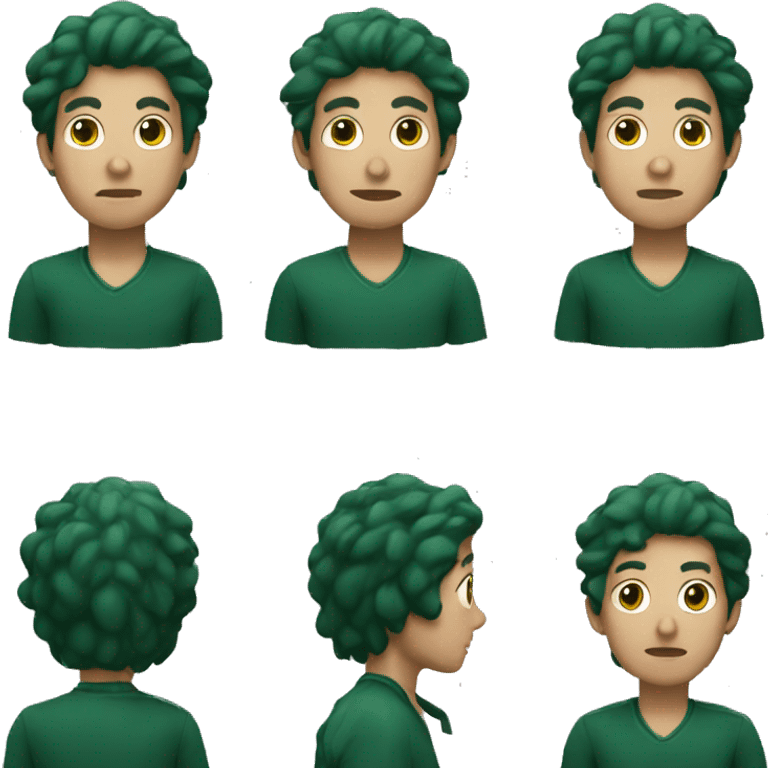 dark green emoji