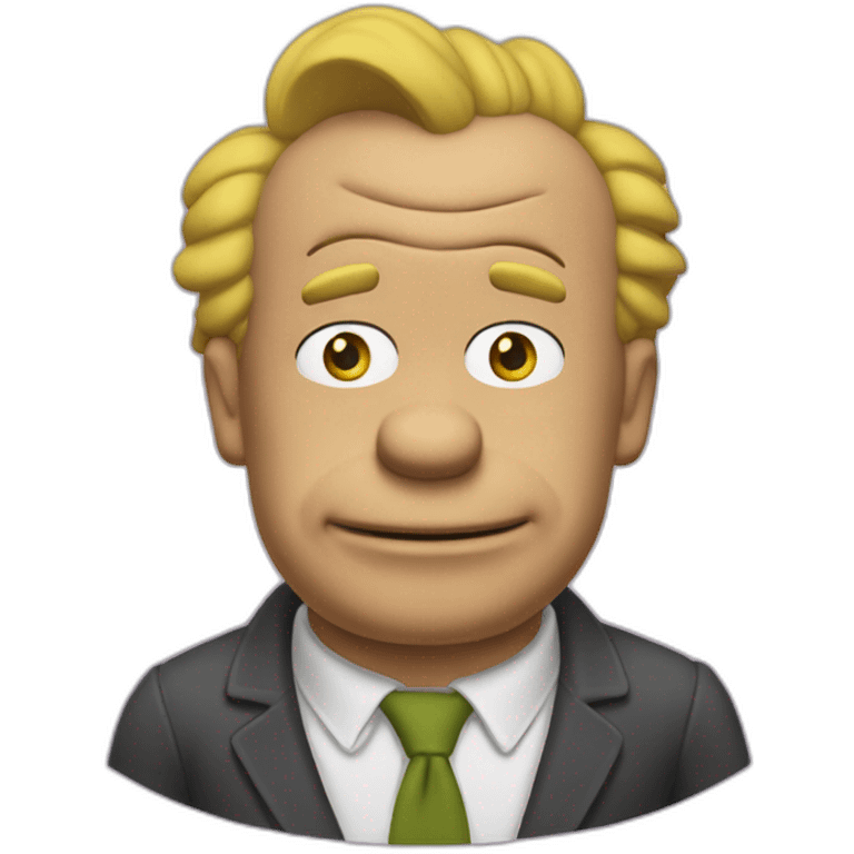 Barney des simpsons emoji