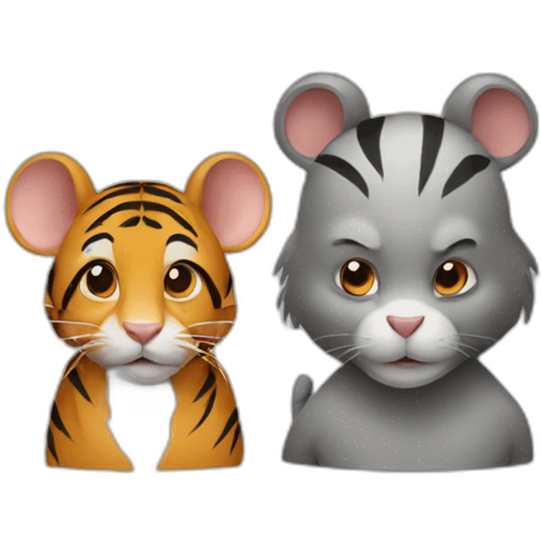 rat with Tiger emoji