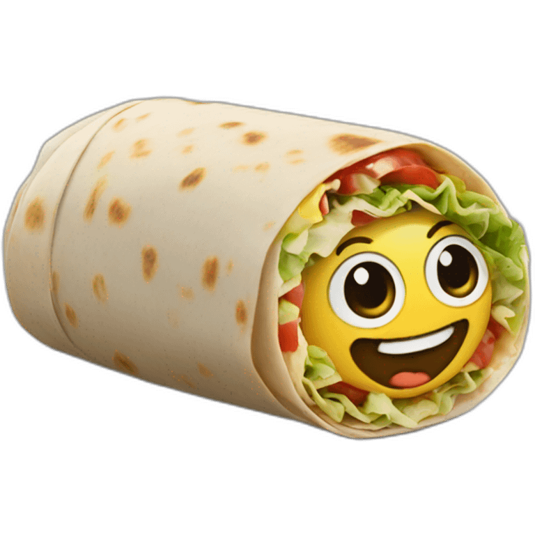 fully wrapped burrito emoji