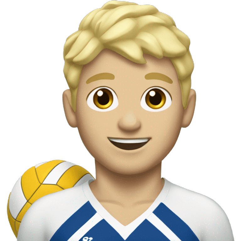 summer olympics water polo blonde boy emoji