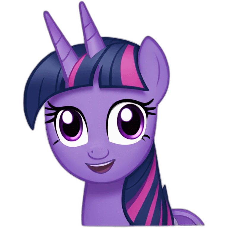 Twilight sparkle emoji