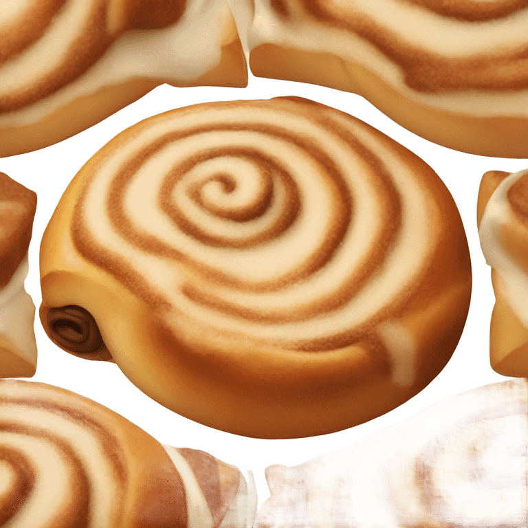 Cinnamon roll emoji