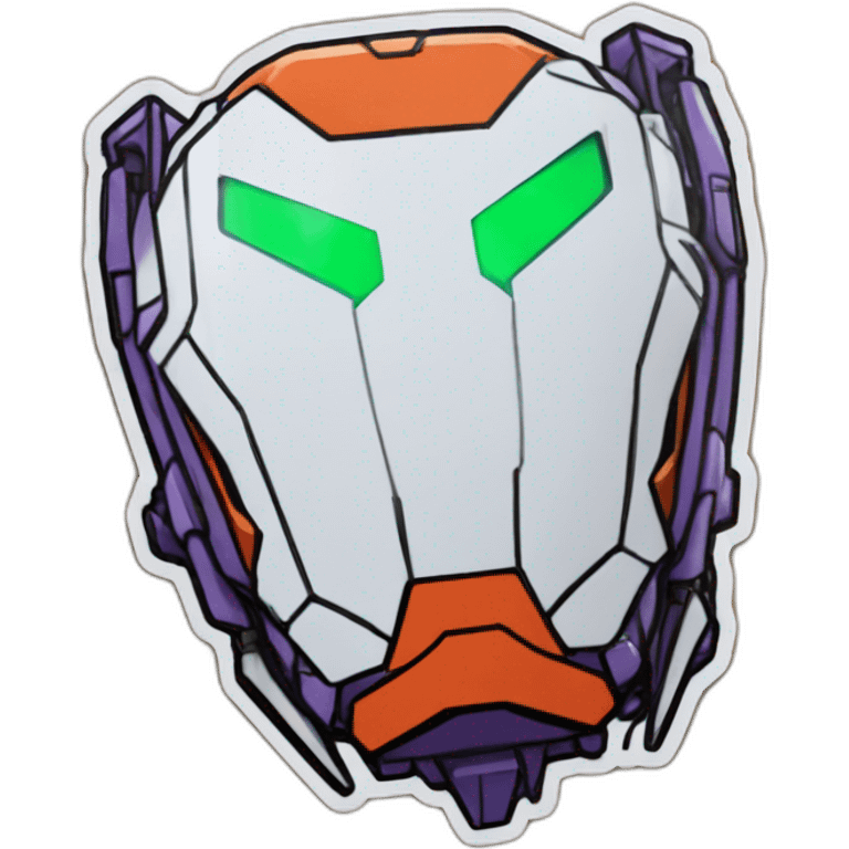 evangelion unit 01 sticker emoji