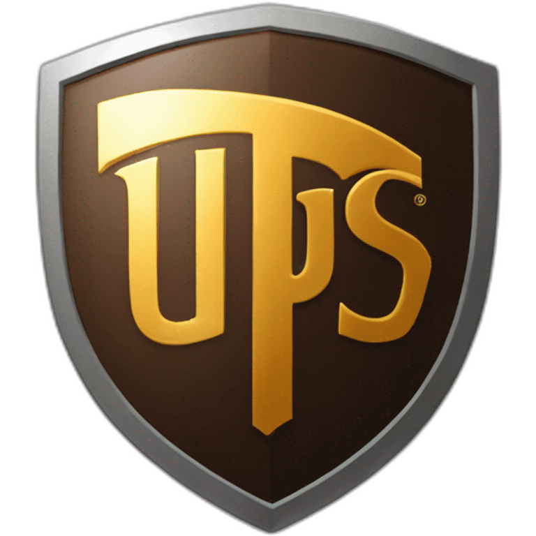 UPS shield logo emoji