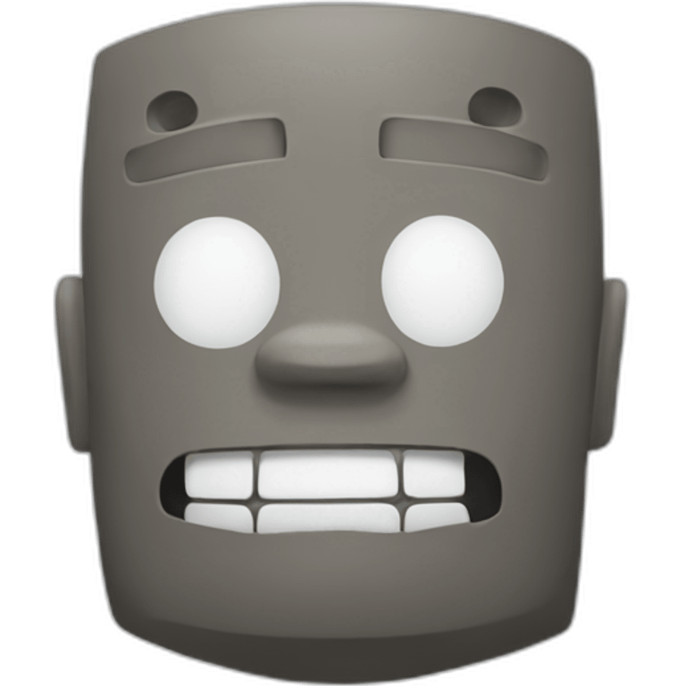 luffy moai head emoji